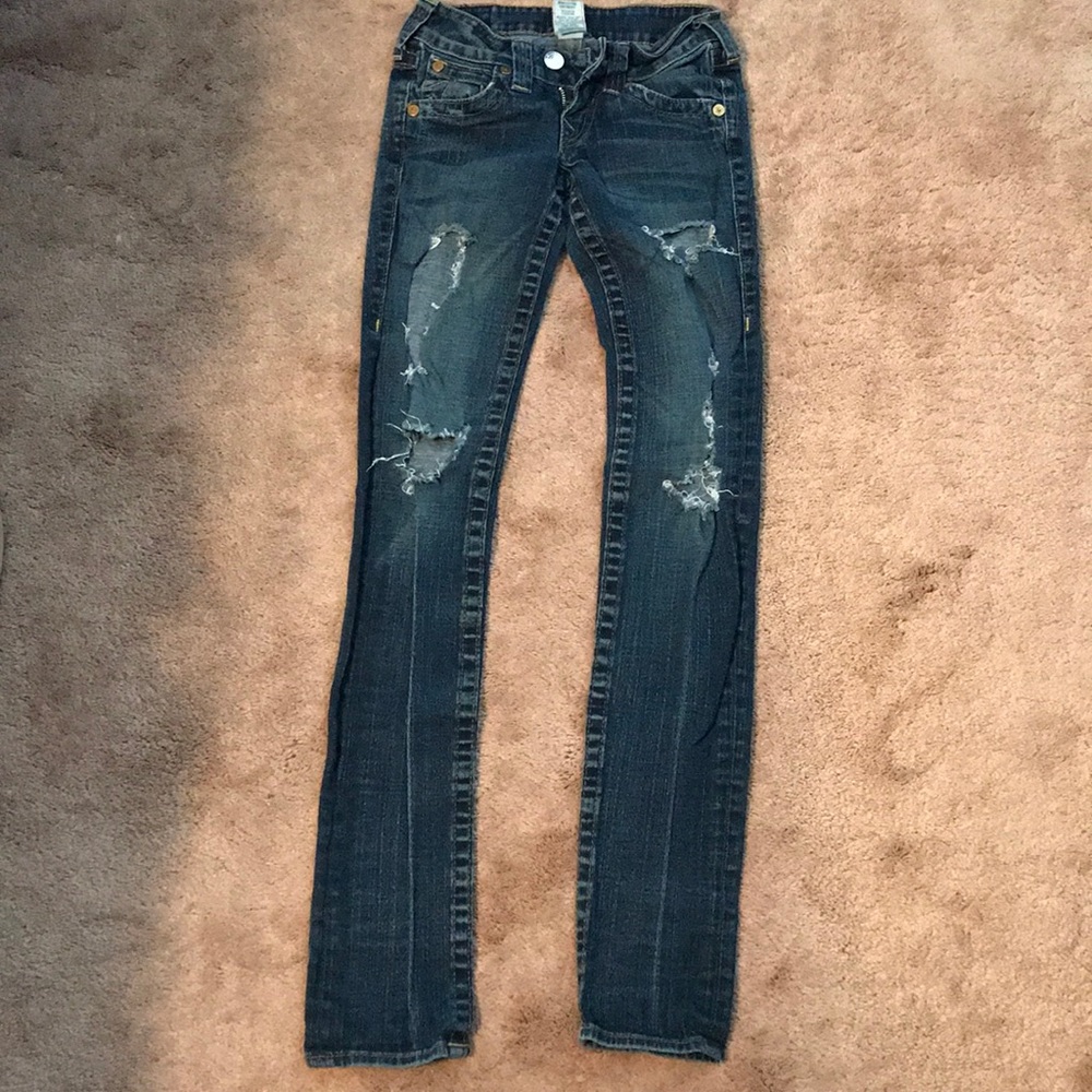 True Religion Stella Distressed Jean